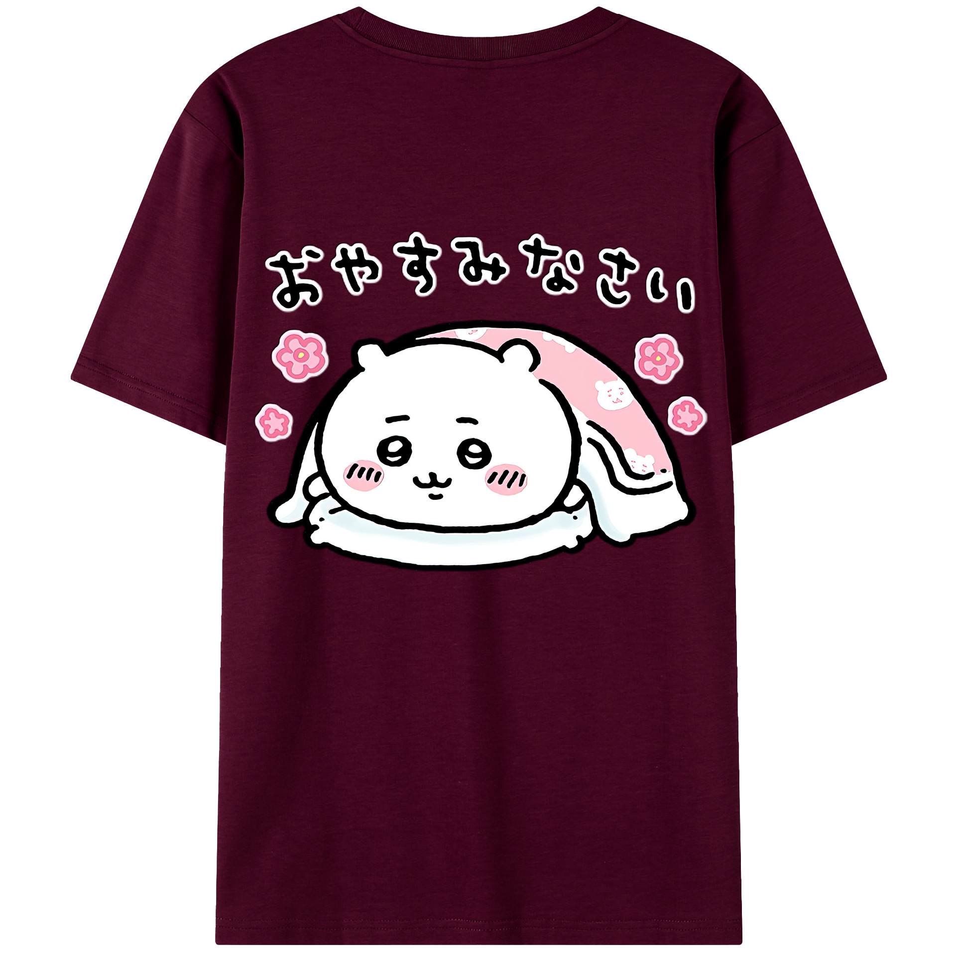 （画像用） ちいかわ ちいかわ Chii-kawa chiikawa レディース半袖Tシャツ(バックプリント)